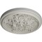 Ekena Millwork Katheryn Ceiling Medallion (Fits Canopies up to 2 1/8"), 14 1/2"OD x 2 3/4"P, Pot of Cream CM14KTPCF - alternate 2